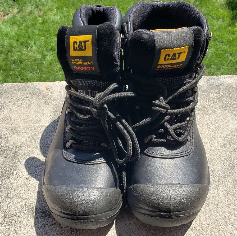 CAT Steel Toe Work Boots
